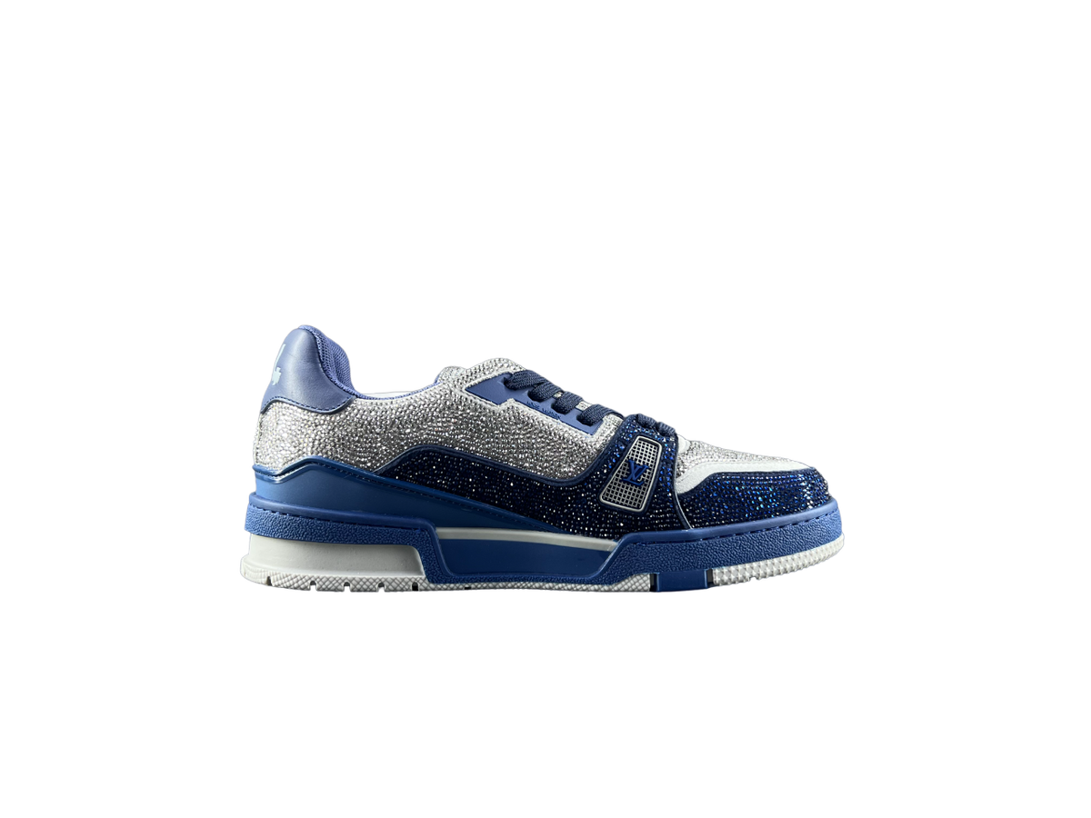 Louis Vuitton LV Pantofi sport Albastru Gri Diamonds Luxury Ediție - prezentare produs
