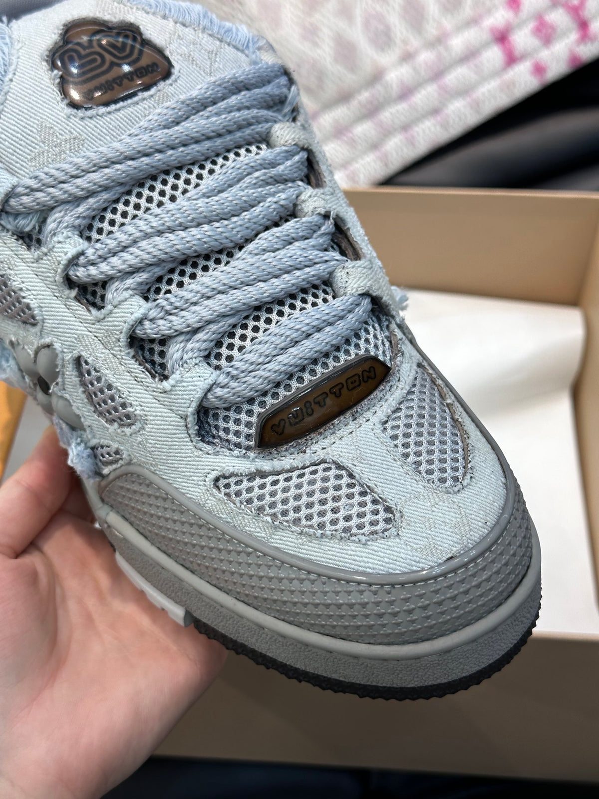 Louis Vuitton LV Skate Denim Pantofi sport - prezentare produs