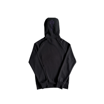 Trapstar Hooded Trening Negru Violet - prezentare produs