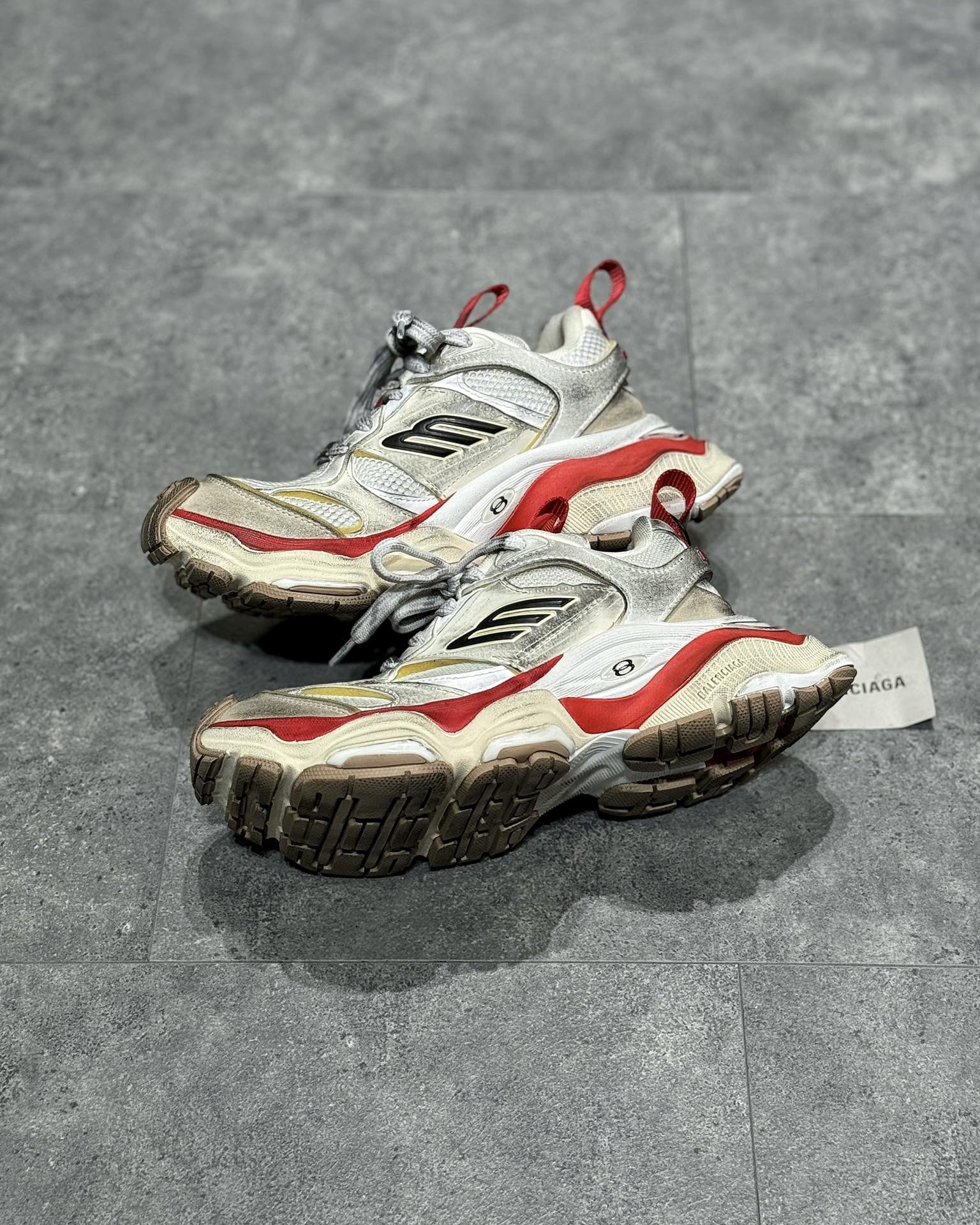 Balenciaga Cargo Roșu Pantofi sport - prezentare produs