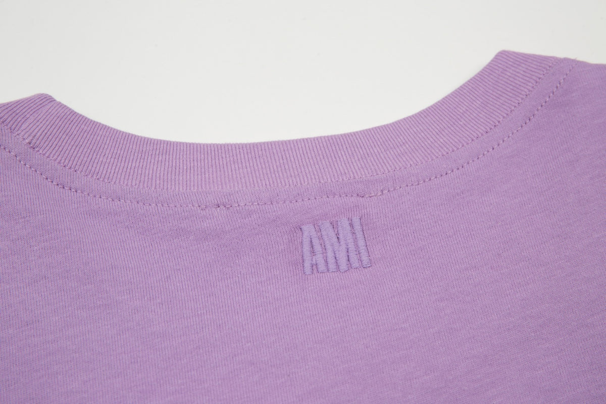 Ami Paris T Cămașă Violet - prezentare produs