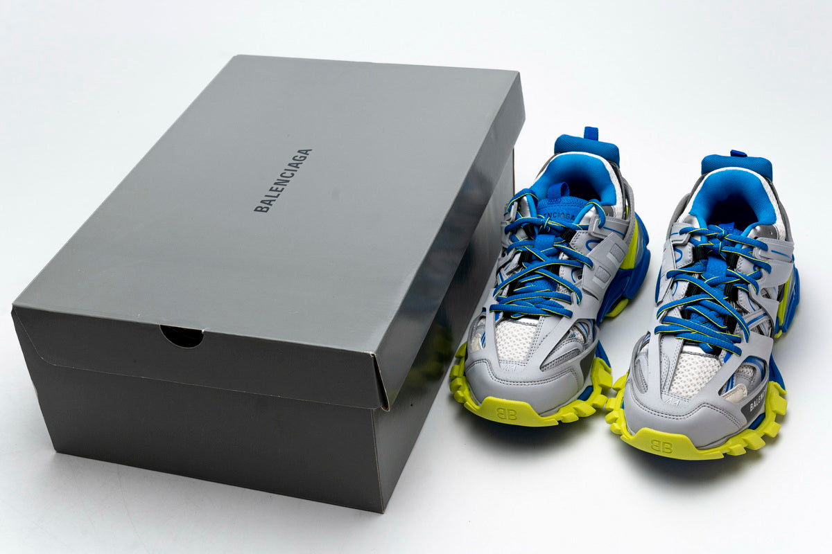 Balenciaga Track Albastru Galben - prezentare produs