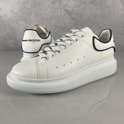 Alexander McQueen Alb Negru Lines Pantofi sport - prezentare produs