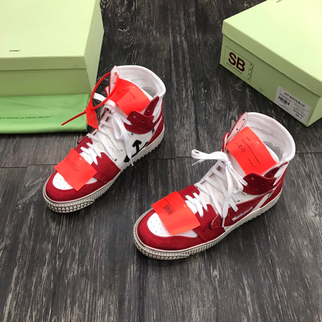 Off-White Off-White Court 3 0 Alb Roșu Pantofi sport - prezentare produs