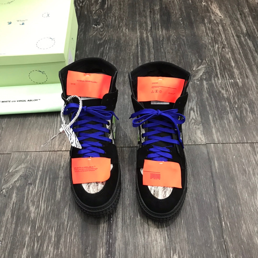 Off-White Court 3 0 Negru Alb - prezentare produs