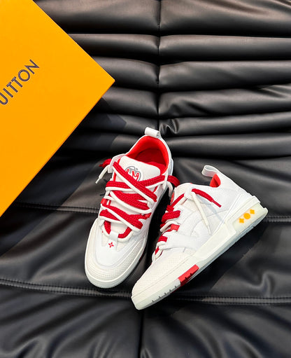 Louis Vuitton LV Skate Alb Roșu - prezentare produs