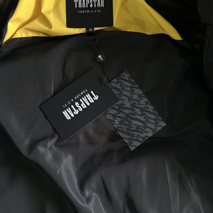 Trapstar Geacă Arch Puffer Geacă Negru Galben New Colecție - prezentare produs