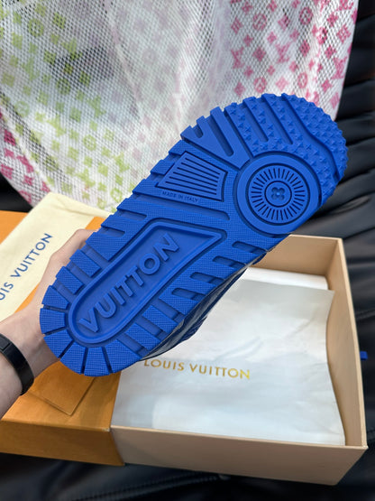Louis Vuitton LV Trainers Maxi Albastru - prezentare produs