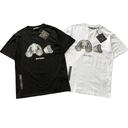 Palm Angels Skeleton Bear Tricou - prezentare produs