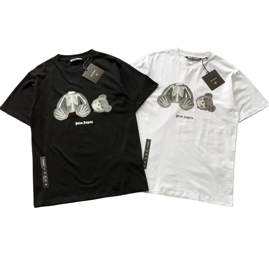 Palm Angels Skeleton Bear Tricou - prezentare produs
