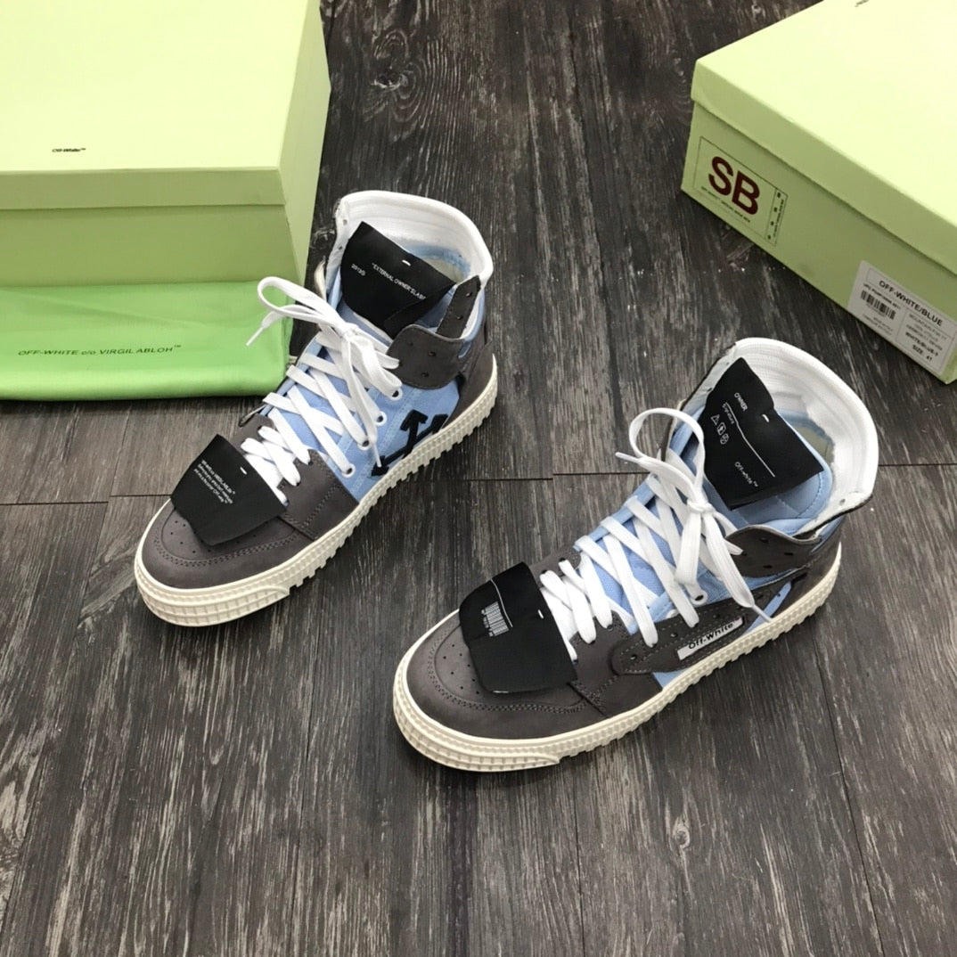 Off-White Off-White Court 3 0 Albastru Gri Pantofi sport - prezentare produs