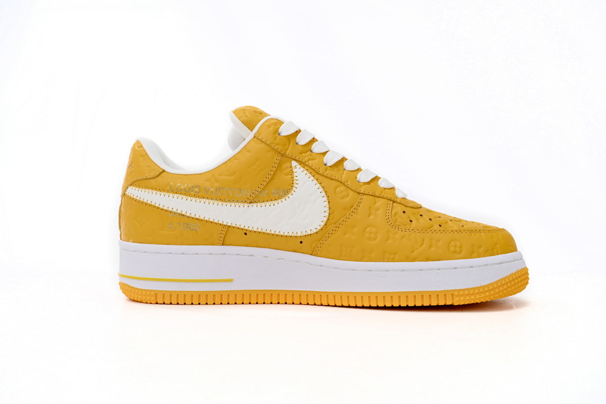 LV X Nike Air Force 1 Galben - prezentare produs