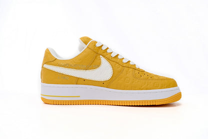 LV X Nike Air Force 1 Galben - prezentare produs