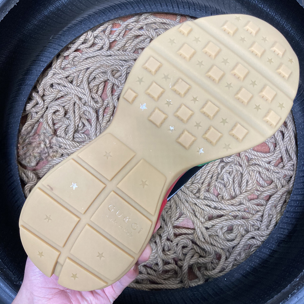 Gucci Rython Verde Roșu Negru Pantofi sport - prezentare produs