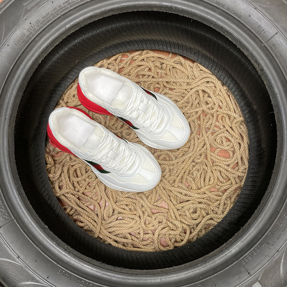 Gucci Rython Verde Roșu Pantofi sport - prezentare produs