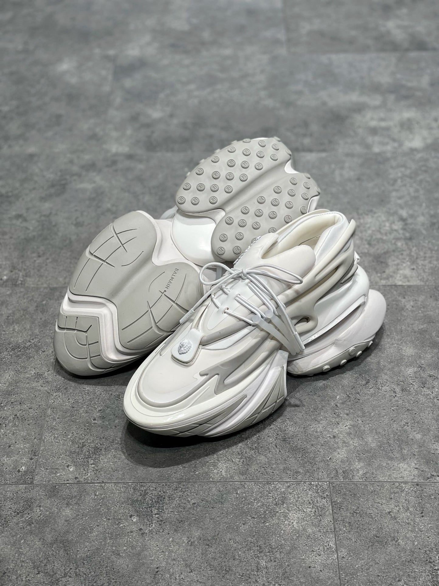 Balmain Unicorn Alb Pantofi sport - prezentare produs