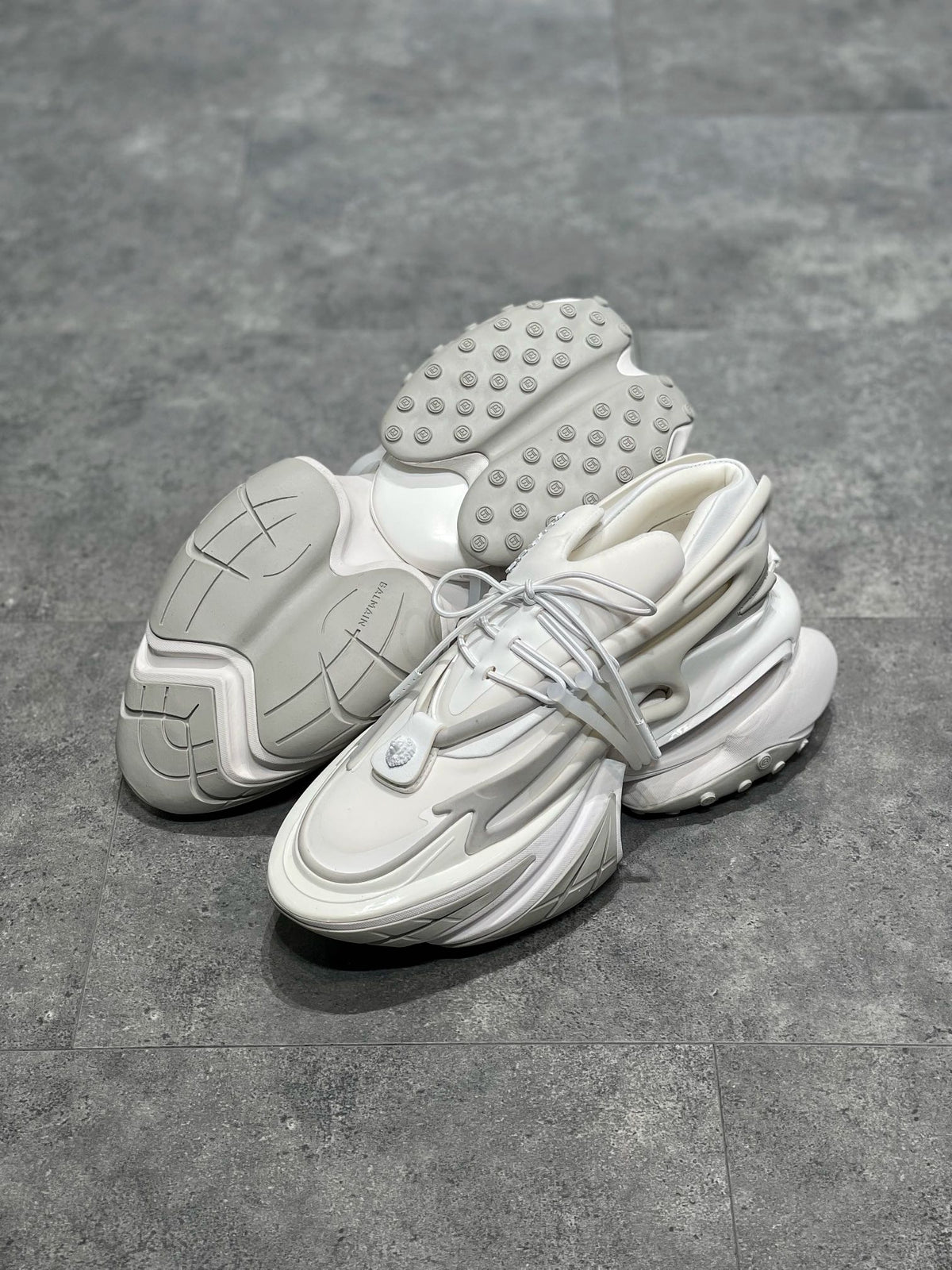 Balmain Unicorn Alb Pantofi sport - prezentare produs