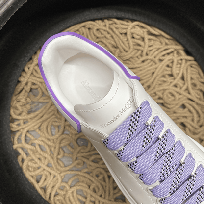 Alexander McQueen Violet Alb Pantofi sport - prezentare produs
