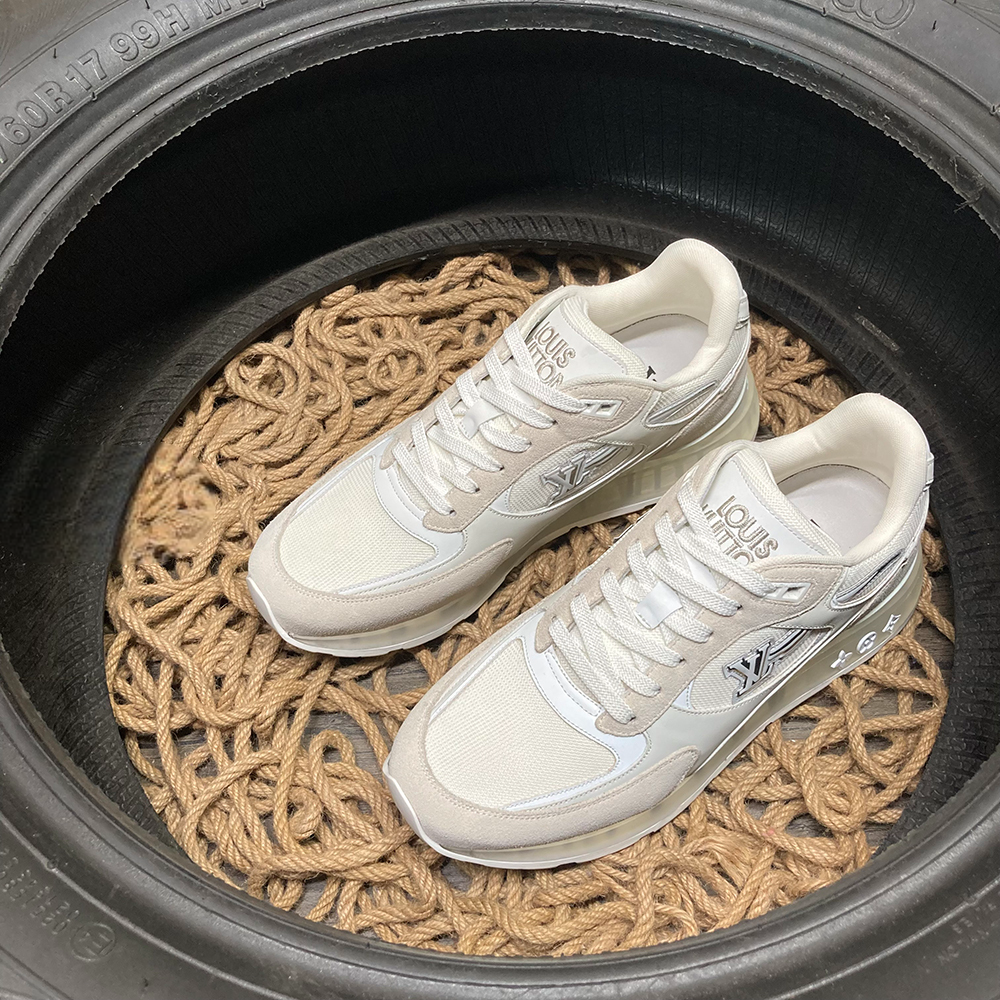 Louis Vuitton LV Run Away Alb Pantofi sport - prezentare produs
