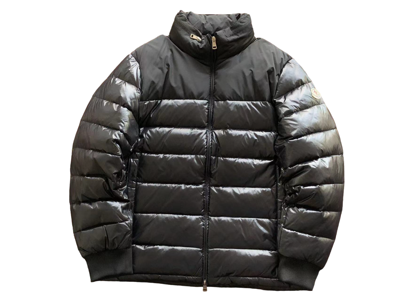Moncler Geacă Negru Gri - prezentare produs