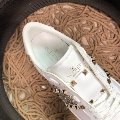 Valentino Rockstud Auriu Heart Pantofi sport - prezentare produs