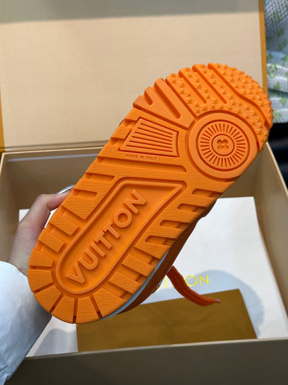 Louis Vuitton LV Trainers Maxi Portocaliu - prezentare produs