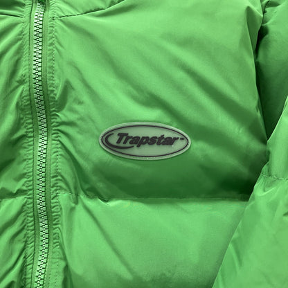 Trapstar Geacă Hyperdrive Puffer Geacă Verde Negru Verde - prezentare produs