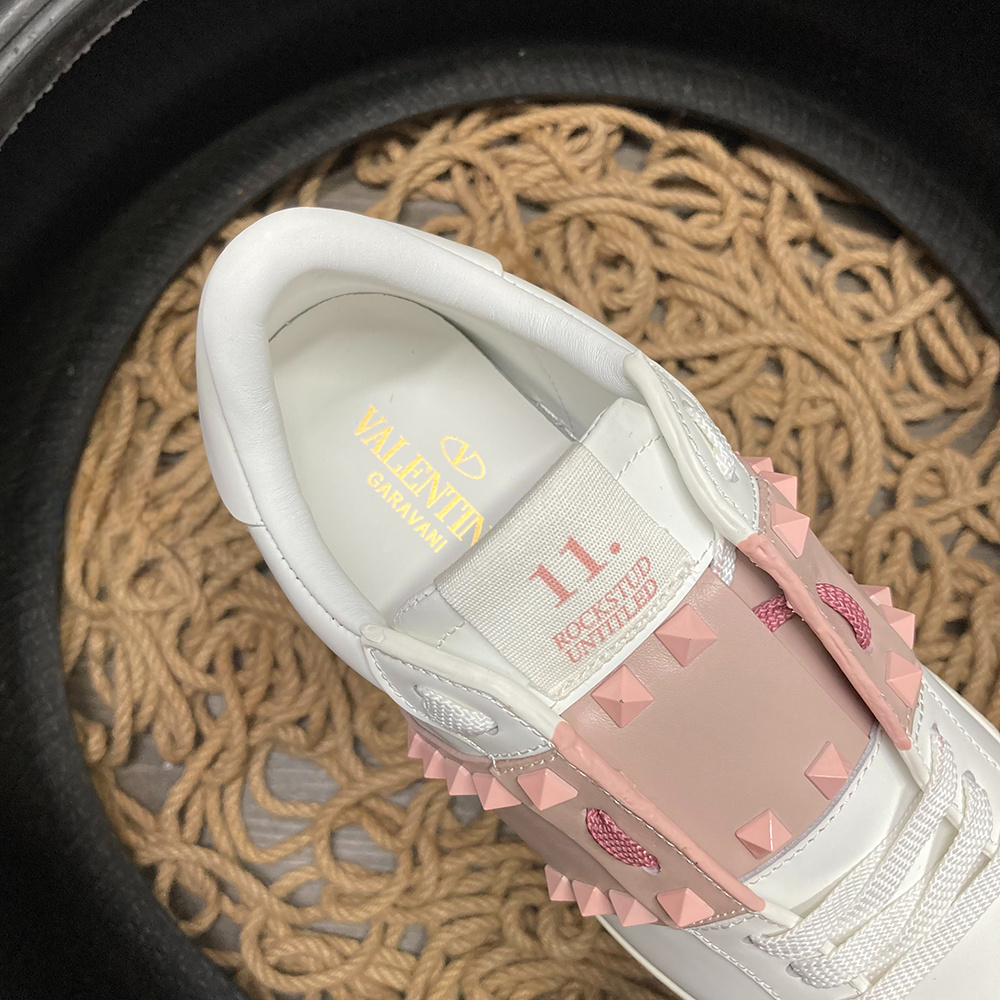 Valentino Rockstud Light Roz Pantofi sport - prezentare produs