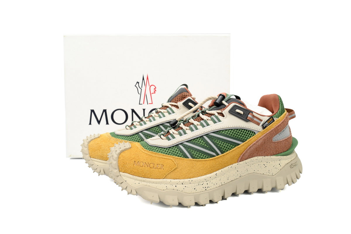 Moncler Tailgrip Galben Verde Alb - prezentare produs