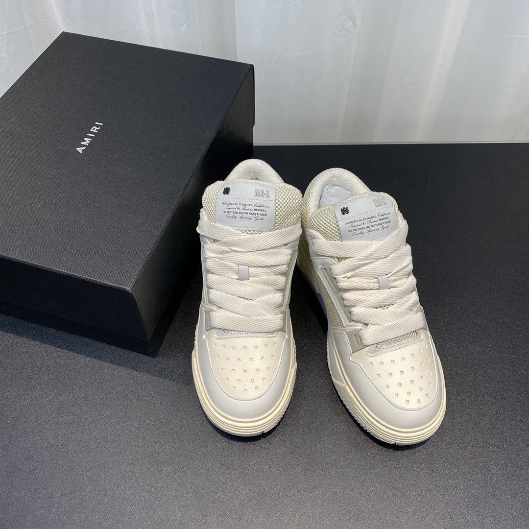 Amiri Ma 1 Crem Alb Pantofi sport - prezentare produs