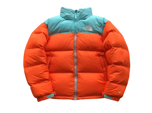 The North Face Turquoise Portocaliu Mega Discount Geacă - prezentare produs