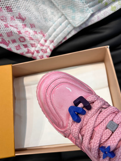 Louis Vuitton LV Trainers Maxi Roz - prezentare produs
