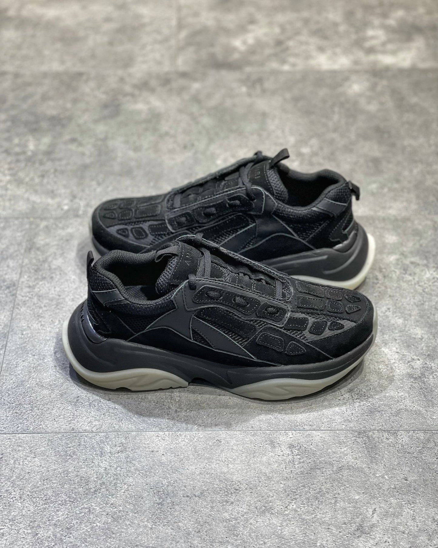 Amiri Skeleton Negru Pantofi sport - prezentare produs