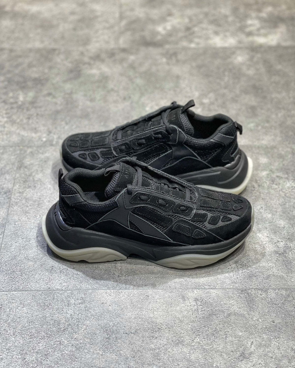 Amiri Skeleton Negru Pantofi sport - prezentare produs