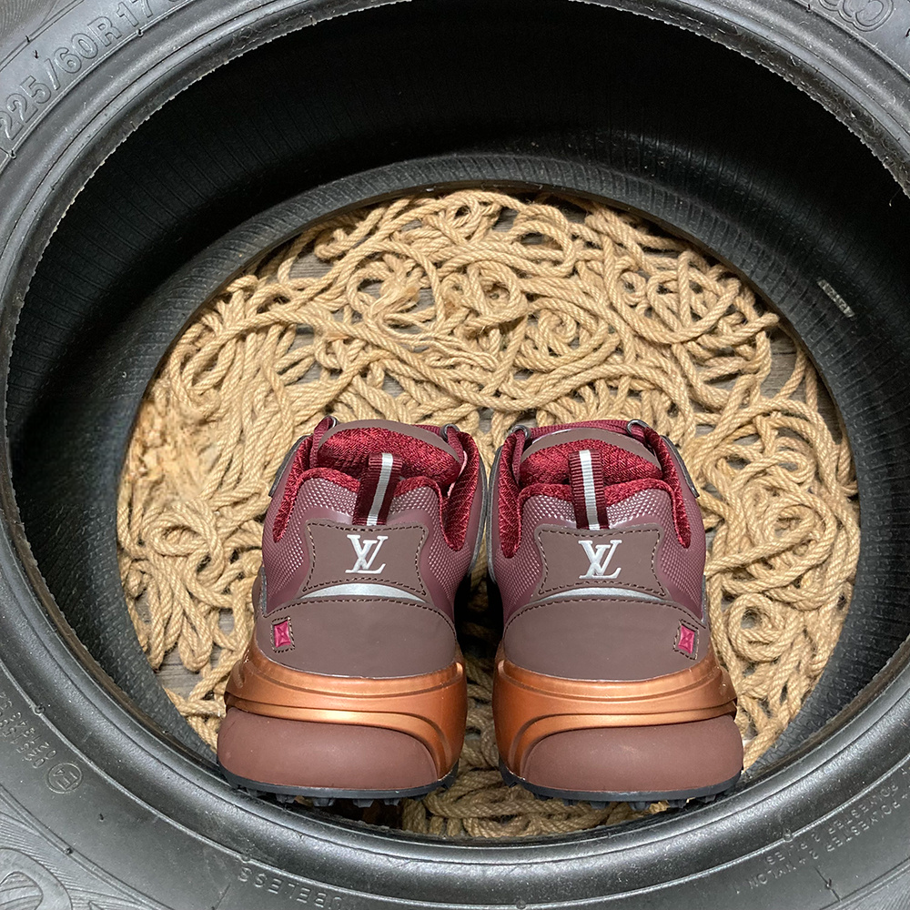 Louis Vuitton LV Tactic Bordo Pantofi sport - prezentare produs