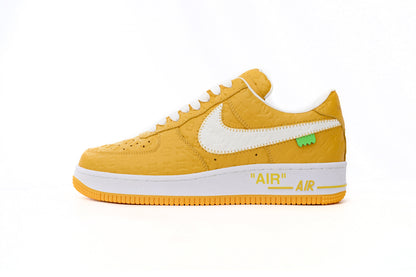 LV X Nike Air Force 1 Galben - prezentare produs