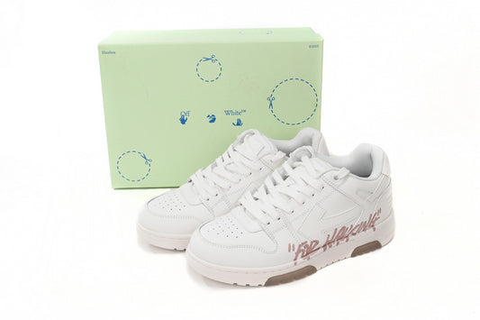 Off-White Out Of Office Alb Roz - prezentare produs