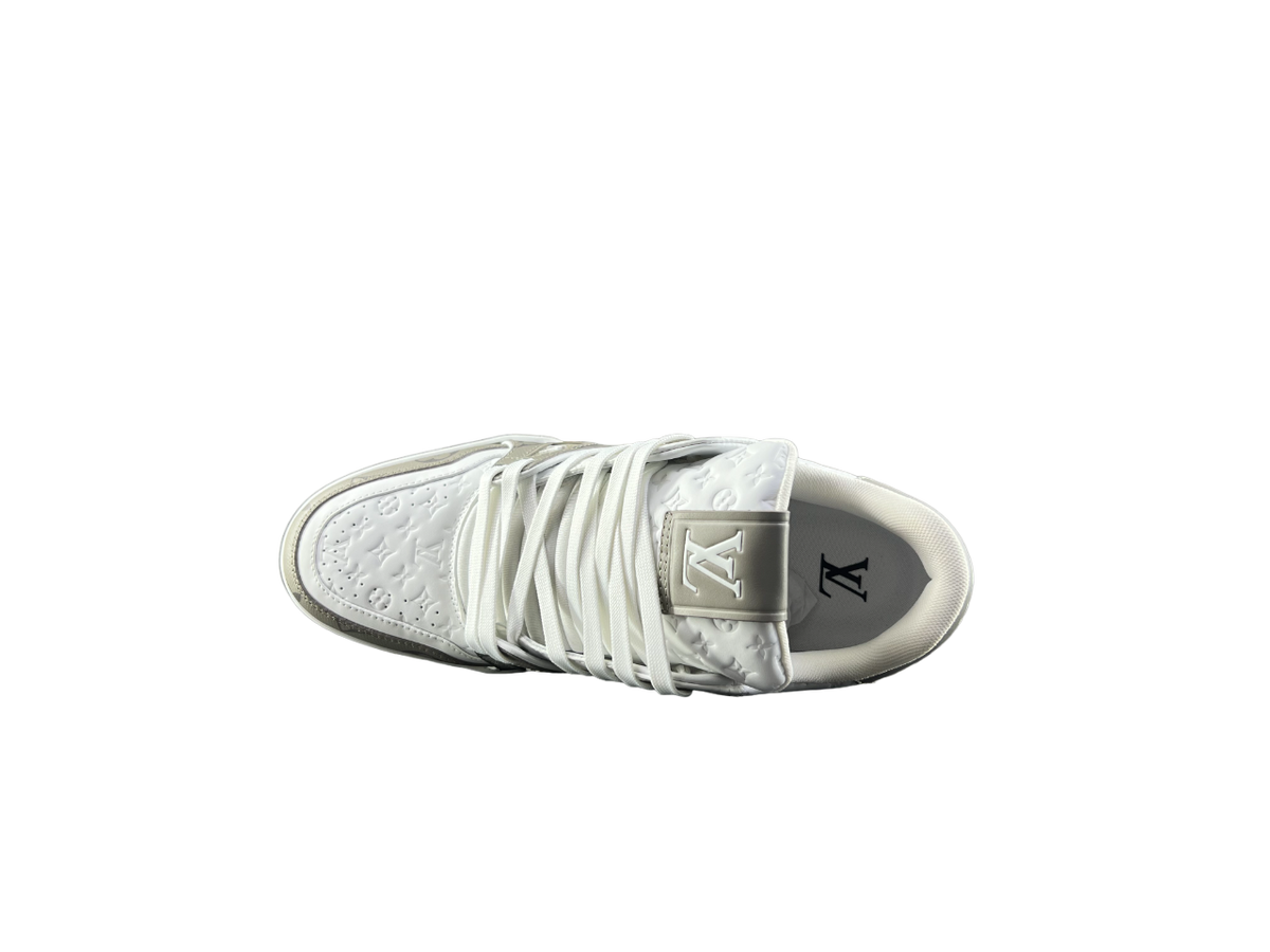 Louis Vuitton LV Trainers Gri Alb - prezentare produs
