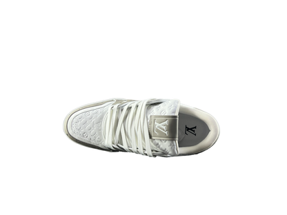 Louis Vuitton LV Trainers Gri Alb - prezentare produs