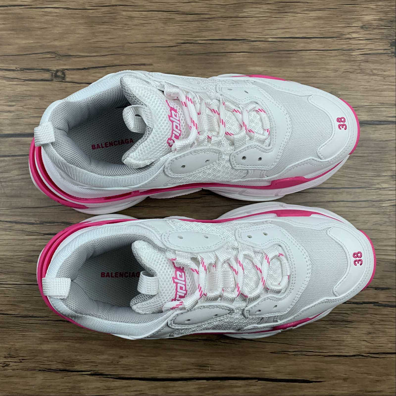 Balenciaga Triple S Alb Roz Pantofi sport - prezentare produs