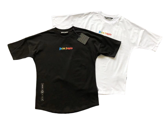Palm Angels Back Logo Tricou - prezentare produs