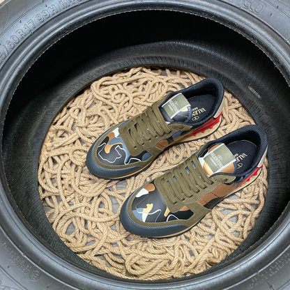 Valentino Rockrunner Camouflage Pantofi sport - prezentare produs