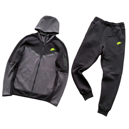 Nike Tech Fleece Negru Gri Fleece - prezentare produs