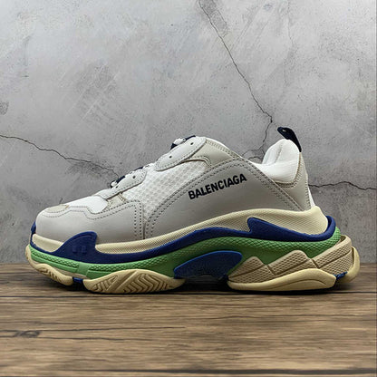 Balenciaga Triple S Verde Albastru - prezentare produs