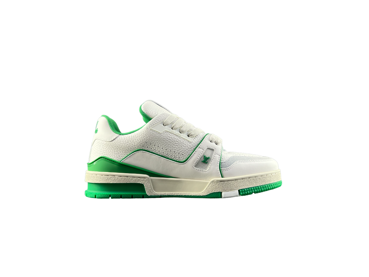 Louis Vuitton LV Pantofi sport Alb Verde - prezentare produs