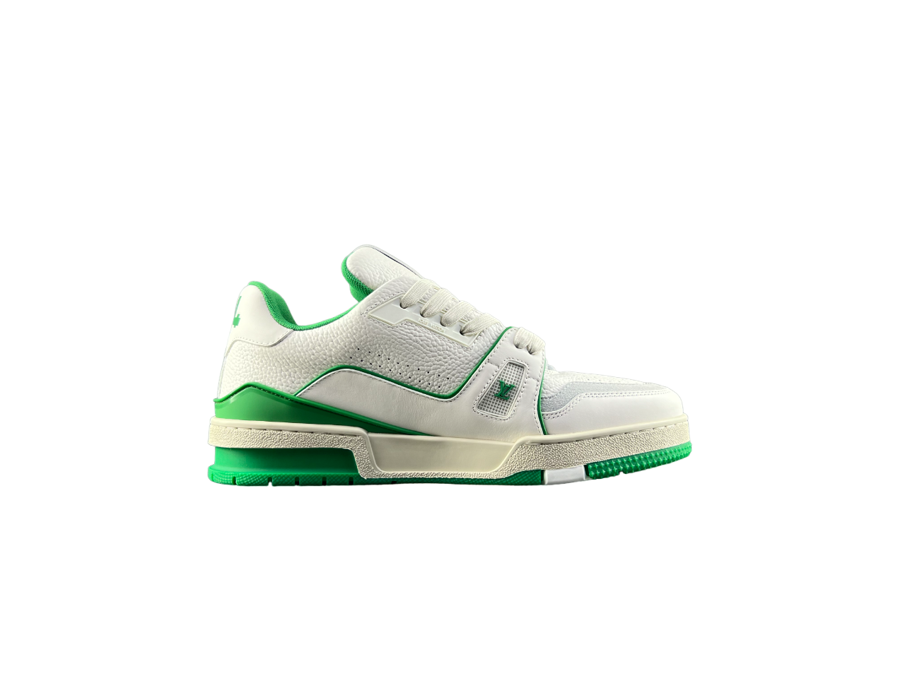 Louis Vuitton LV Pantofi sport Alb Verde - prezentare produs