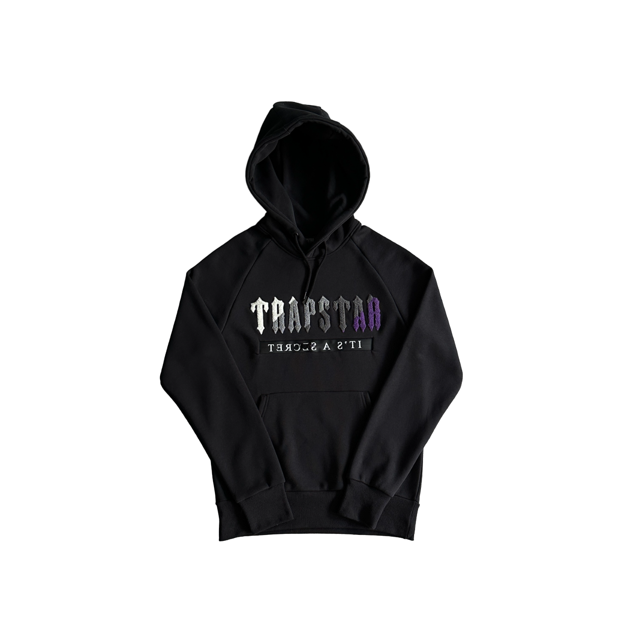 Trapstar Hooded Trening Negru Violet - prezentare produs