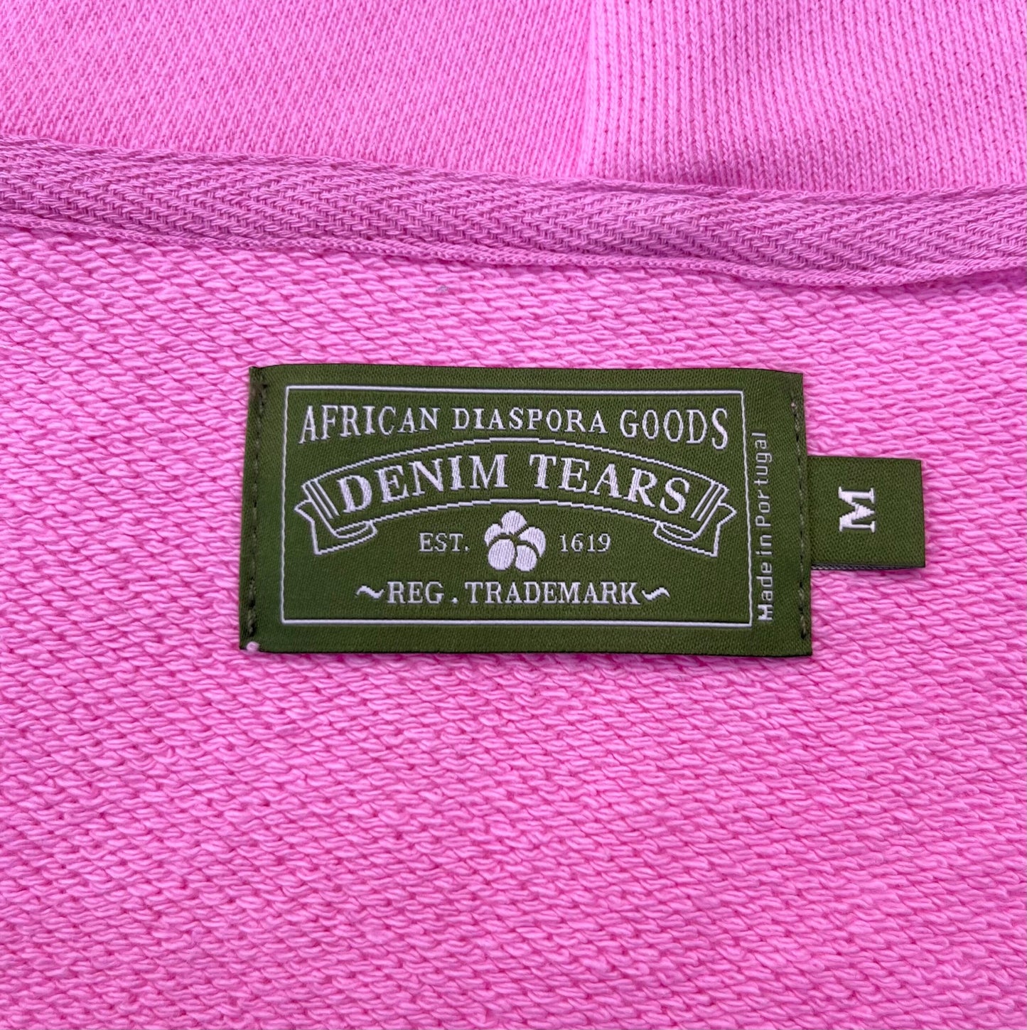 Denim Tears Hanorac Roz - prezentare produs