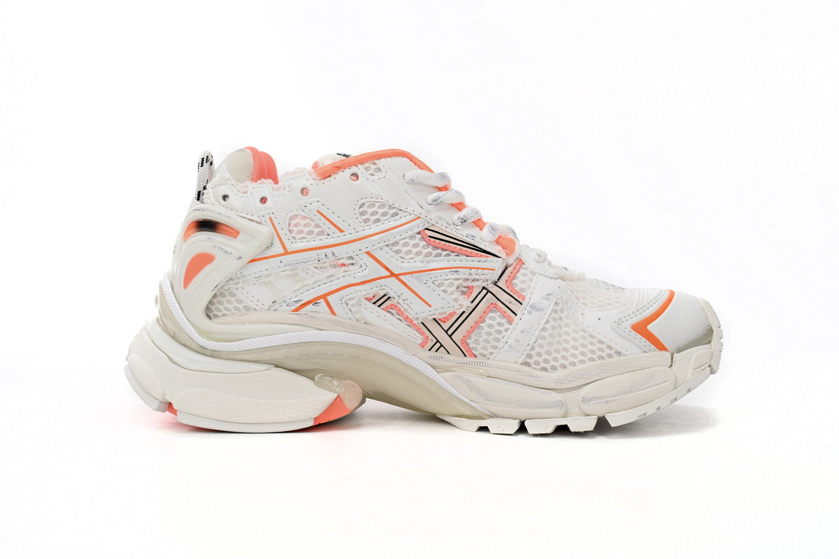 Balenciaga Runner Alb Portocaliu - prezentare produs