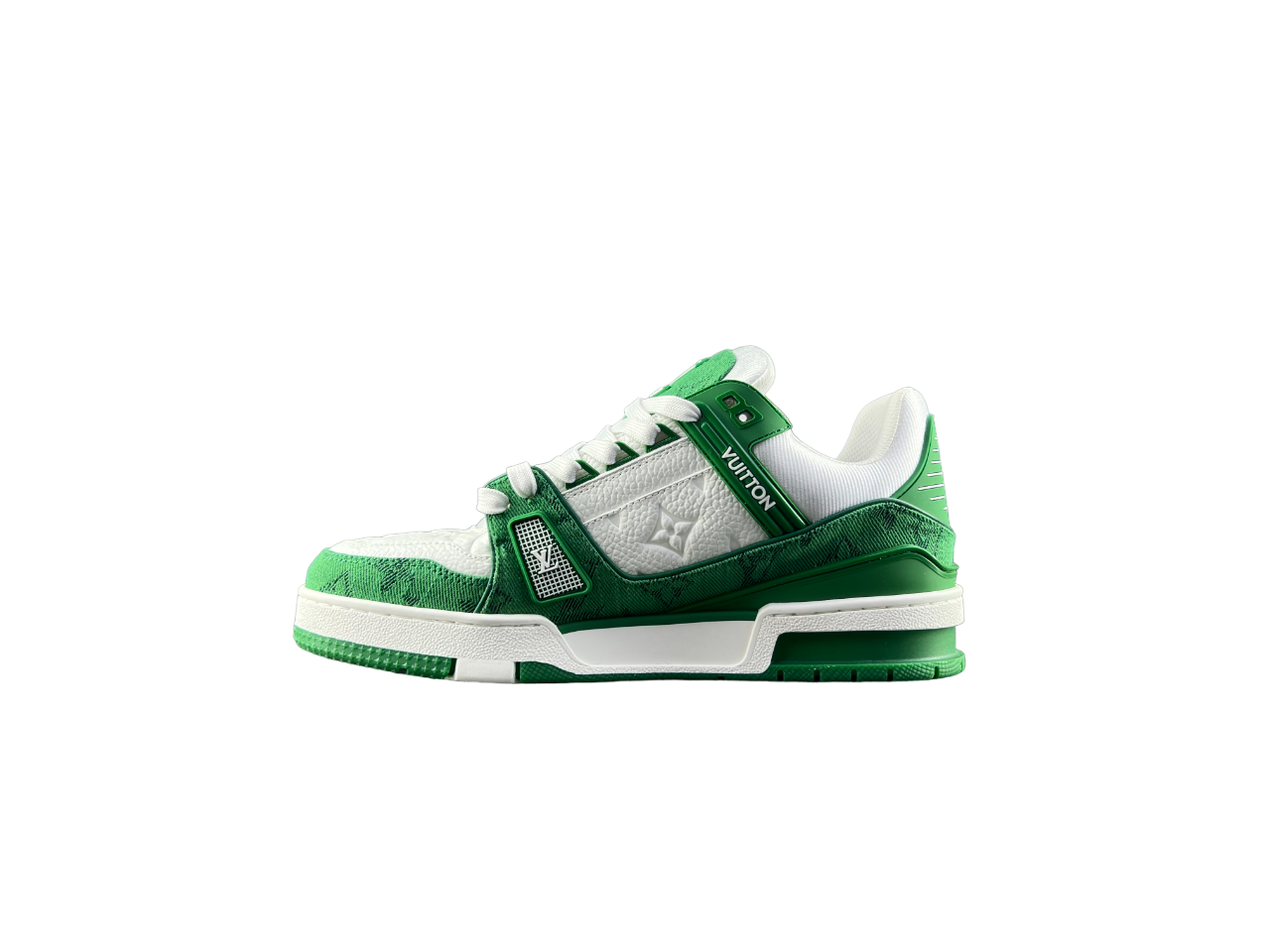 Louis Vuitton LV Trainers Verde - prezentare produs